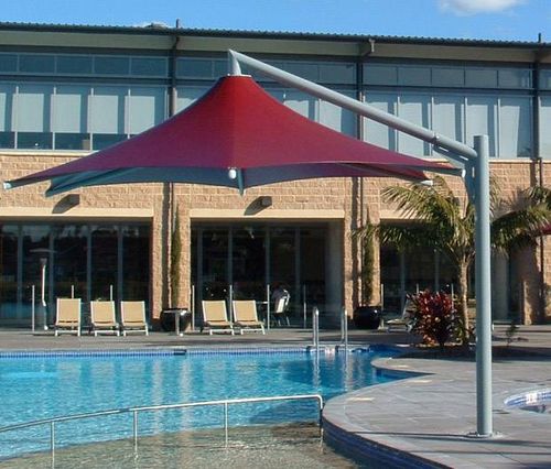 酒店户外遮阳伞